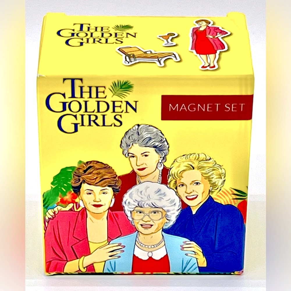 NIB The Golden Girls Magnet Set